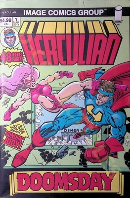  Herculian Comic Image Comics Issue #1 March 2011 48 Pages