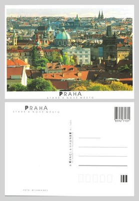 AK - Praha Stare A Nove Mesto Prag Stadtbild Ansicht UNBESPIELT