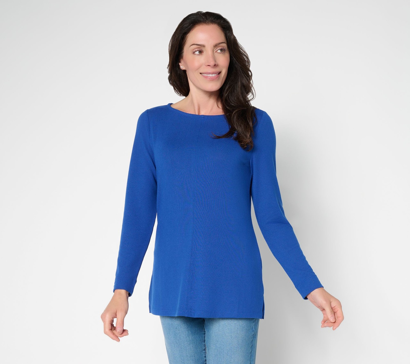 Sorbus Women's Top Petite PL Make Your Selection: Denim & Co. Blue A712479