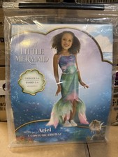 Ariel Costume The Little Mermaid Movie 2023 Party City Toddler Size 3-4