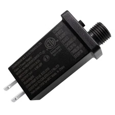 24V 3.6W Power Supply Low Voltage LED Transformer 24V/3.6W & 8 Modes 1Pack