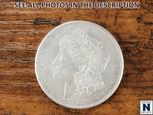 NobleSpirit (JL) Popular 1921 S Morgan Silver Dollar AU / BU Slider