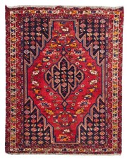 Amazing Hand Knotted Antique Traditional Afshour Wool Area Rug 6.5 x 4.4 Ft
