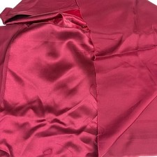 Luxurious Satin Maroon Lightweight Fabric 45" x 11 yards Wedding Clothing Crafts