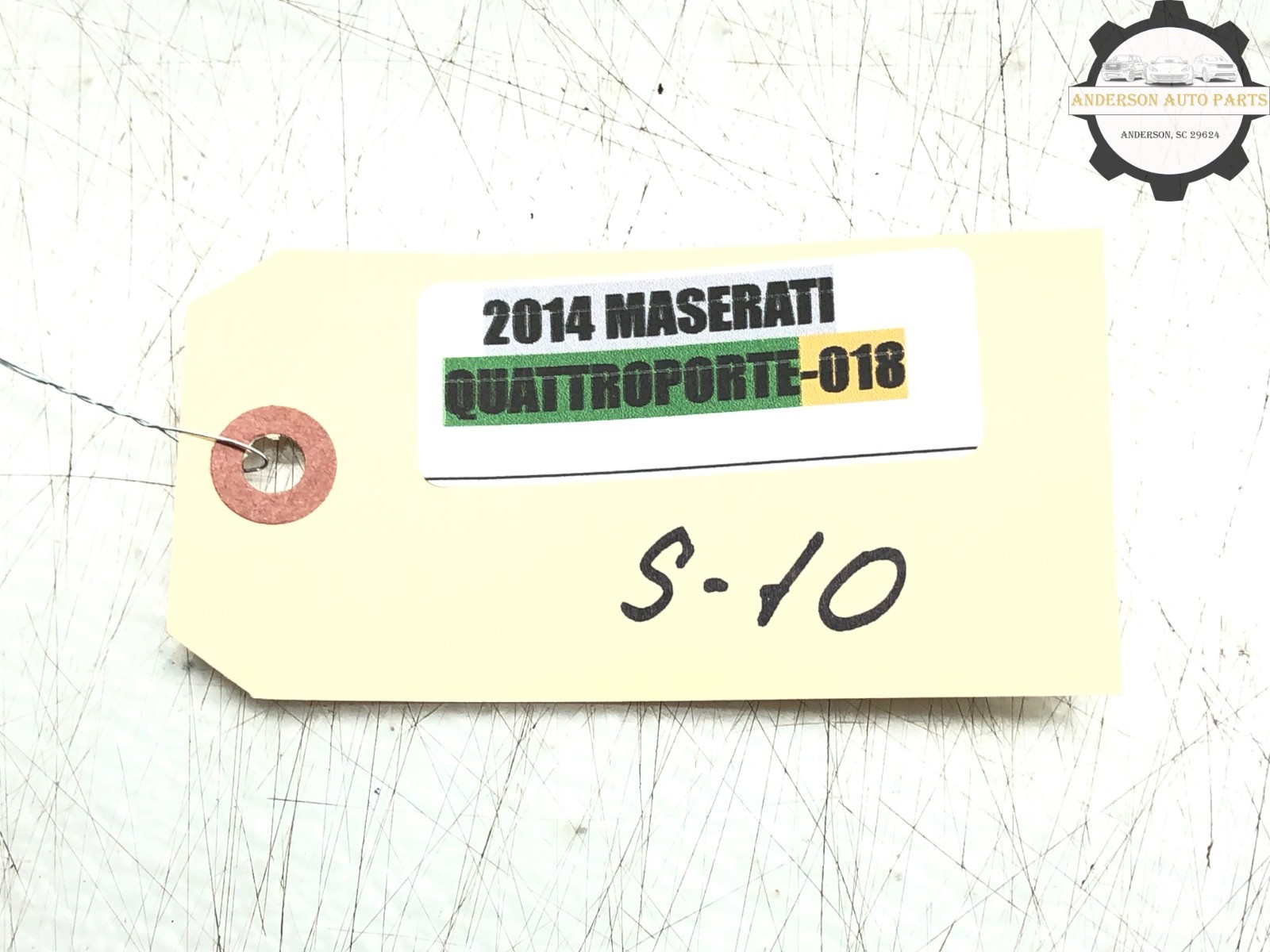 2014-2017 MASERATI QUATTROPORTE REAR SUBWOOFER AUDIO SPEAKER OEM