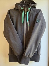 Surfanic Women's Technical Lightweight Soft Shell Jacket Grey And Green Size S