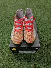adidas Predator Freak .3 Firm Ground - Gray/Green/Red