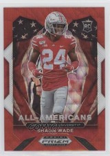 2021 Panini Prizm Draft Picks All-American Ruby Wave Prizm Shaun Wade #191 0i1k