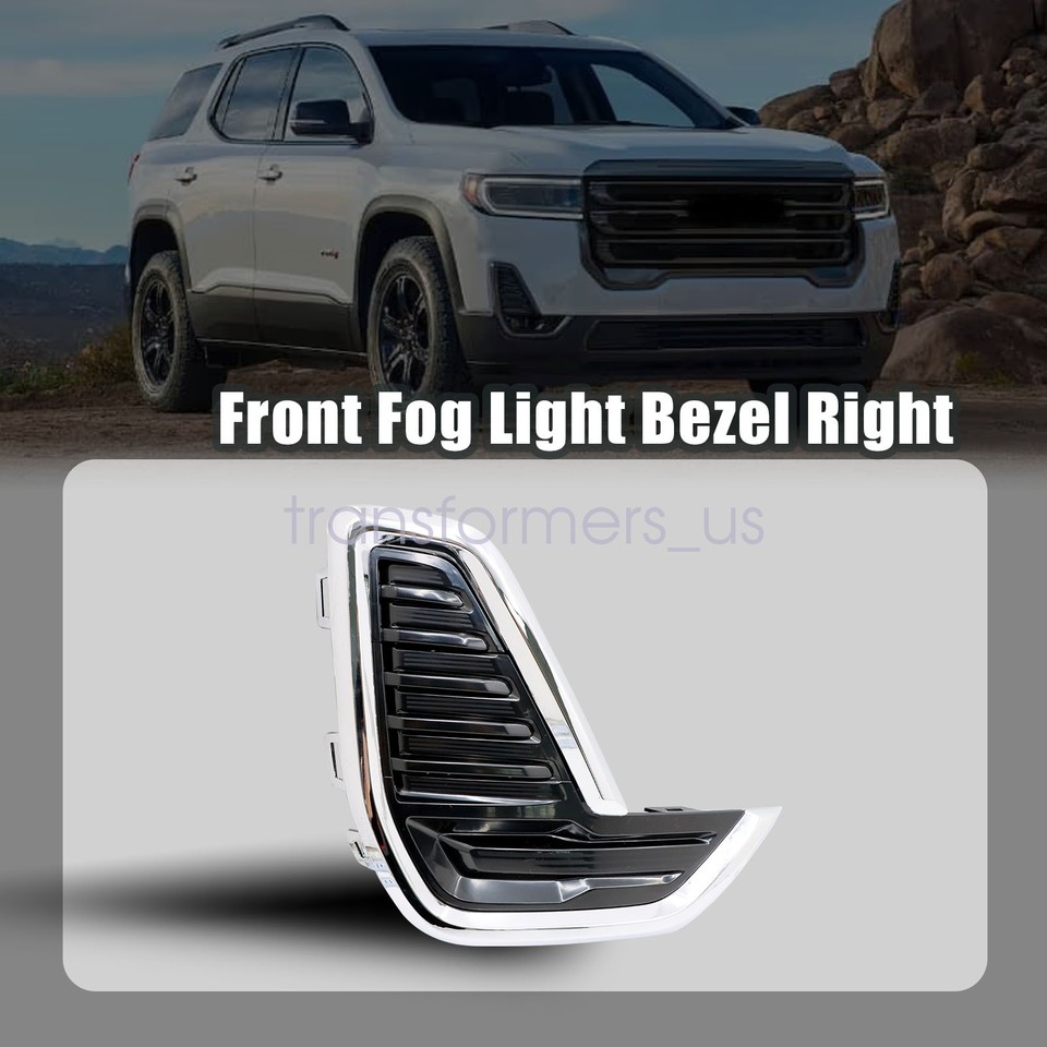 For 2020-2023 GMC Acadia Front Bumper Fog Lamp Trim Cover Passenger ...