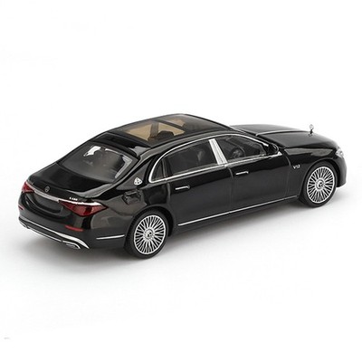 MINI GT MERCEDES BENZ MAYBACH S680 1/64 DIECAST MODEL CAR BLACK