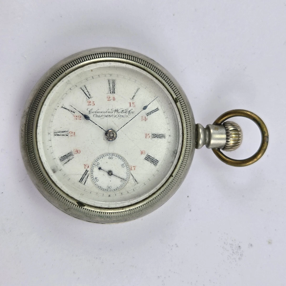 Columbus Pocket Watch Pocket Watches with Vintage for sale | eBay