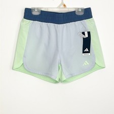 Girls Adidas Color Block Pacer Short Size Large