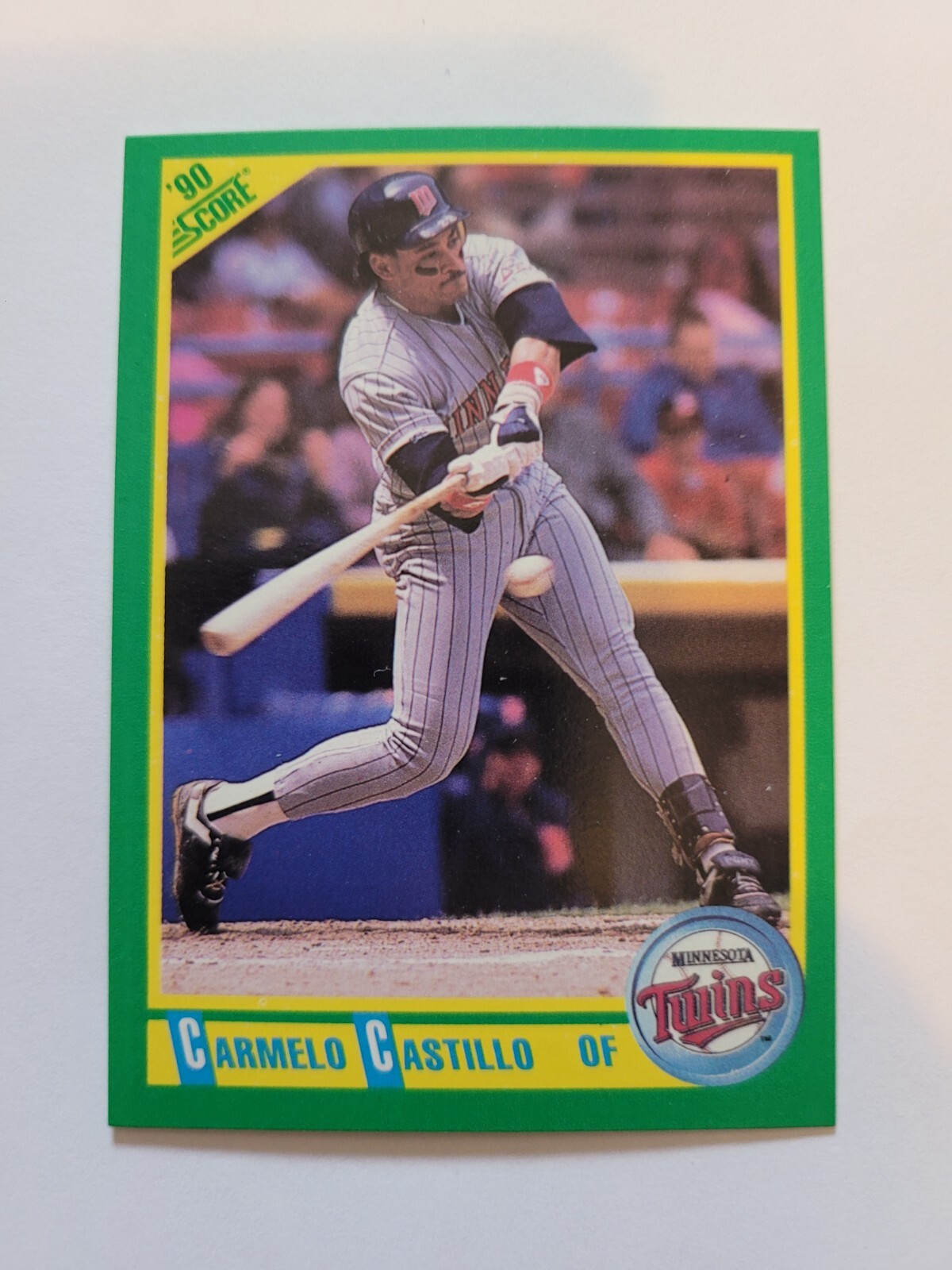 1990 SCORE CARMELO CASTILLO #123 NM