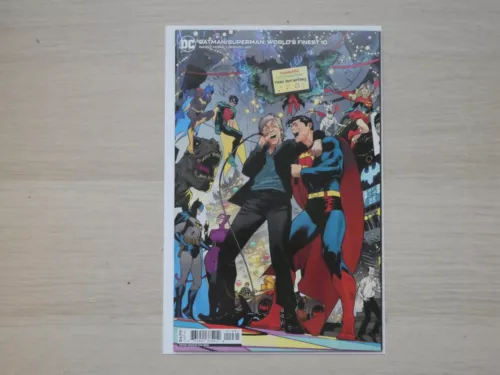 Batman Superman Worlds Finest 10 2022 Dan Mora Cover 1st Paul Mccartney CVR NM