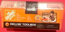 Vintage Rare Home Depot Deluxe Toolbox  Sealed Toy Kit Toys R Us