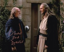 OLIVER FORD DAVIES signed Autogramm 20x25cm STAR WARS in Person autograph COA
