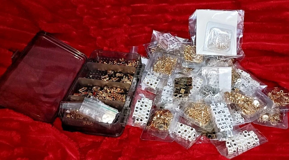 0.5KG Job Lot Bundles of Jewellery/Crafting Findings Randomly Selected Various - Image 4 of 4
