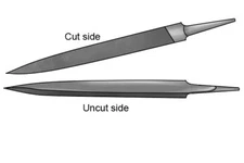 Glardon Vallorbe Barrette Hand File 6" Cut #1 LP1060 Swiss Precision 33-1013