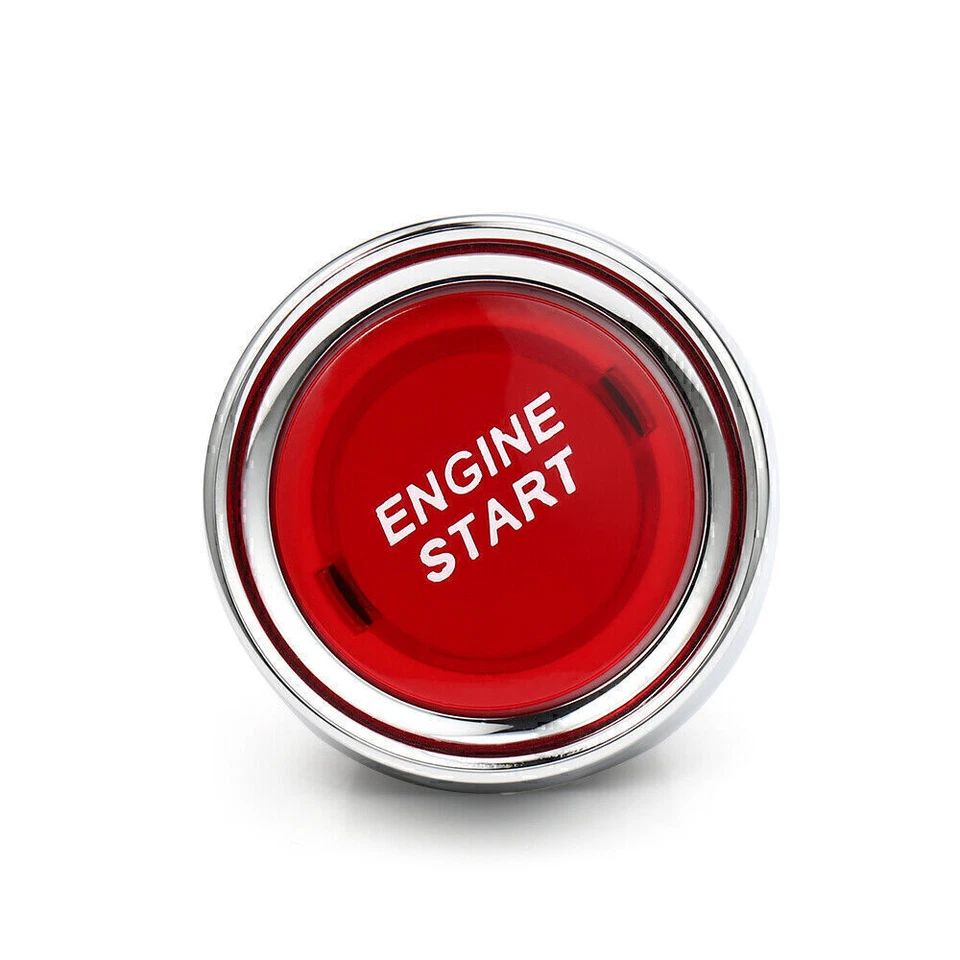 12V /24V 50A Auto Motor LED Startknopf Druckschalter Drucktaster Zündung Starter - Bild 4 von 4