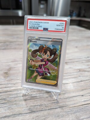 PSA 10 GEM MINT Shauna 263/264 Fusion Strike FA Ultra Rare Trainer