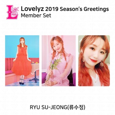 LOVELYZ 2019 Season's Greetings Official Photocard Postcard Set K
