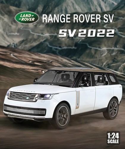 1:24 Land Rover Range Rover SV2022 Diecast Model Car Sound & Light Kids Toy Gift - Picture 2 of 14