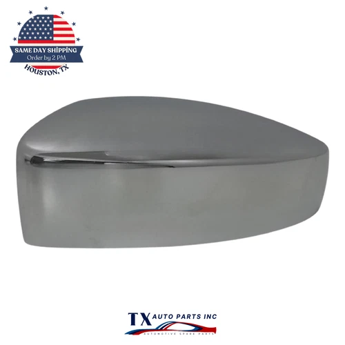 Fits For FORD 2013-2016 ESCAPE SE Left Driver Side Mirror Cover Cap Chrome