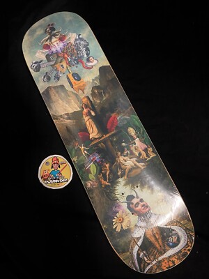 RARE SIGNED Bigmouth Strikes Again Morrissey Skateboard Deck
