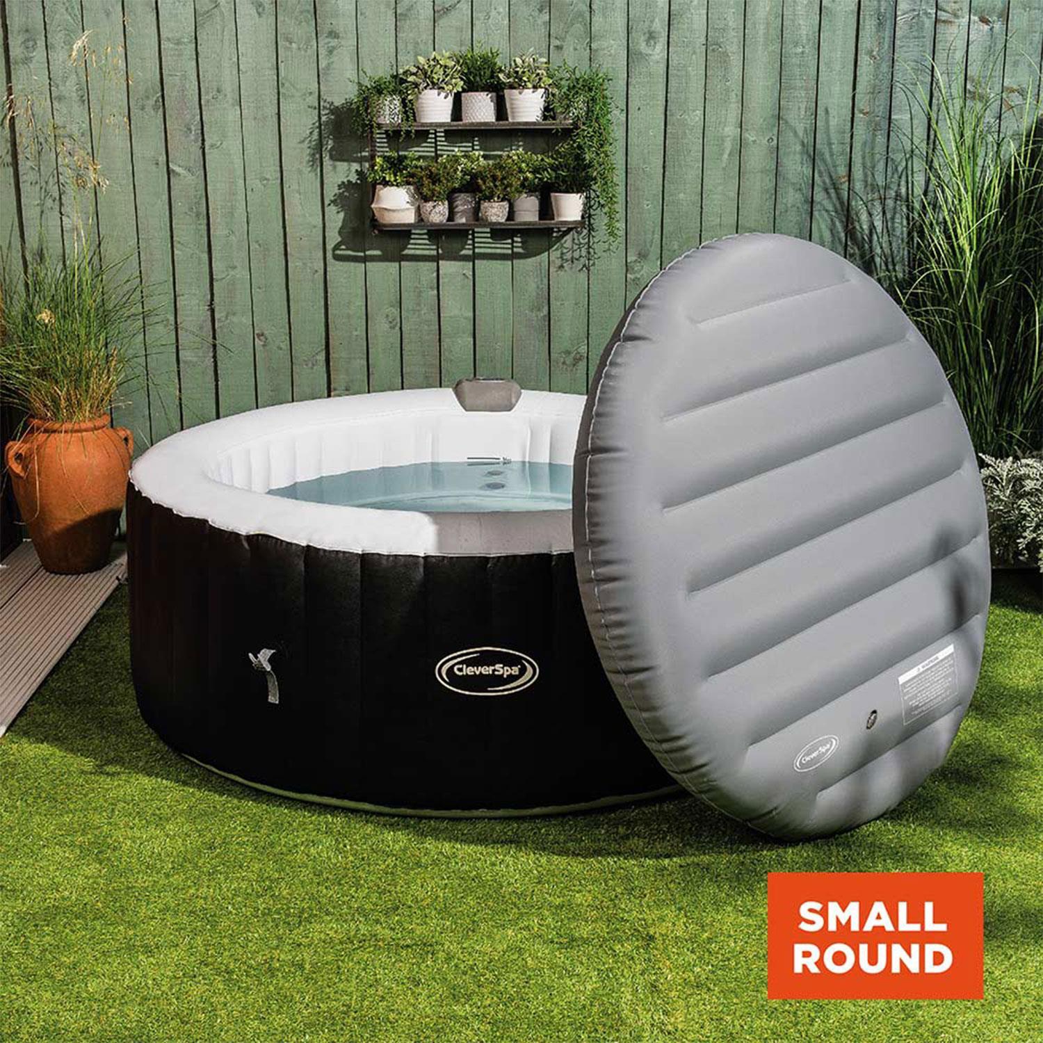 CleverSpa Universal Outdoor Spa Cover Support lid for 180cm Small Round Hot Tubs 5019008883220