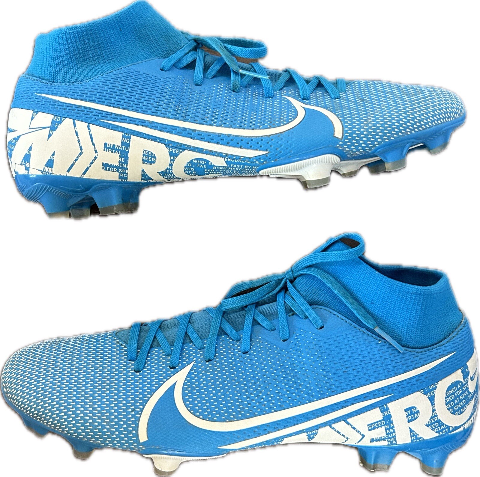 Nike Mercurial Superfly 7 Pro Blue Hero Dynamic Football Soccer Cleat Men’s 8.5