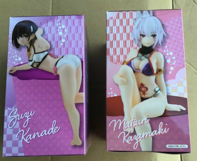Ayakashi Triangle Noodle Stopper Figure Kazamaki Matsuri & Kanade Suzu Set of 2