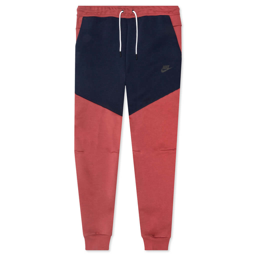 Мужские брюки Nike Tech Fleece Jogger с манжетами Cedar Red Obsidian CU4495-661 2XL XXL