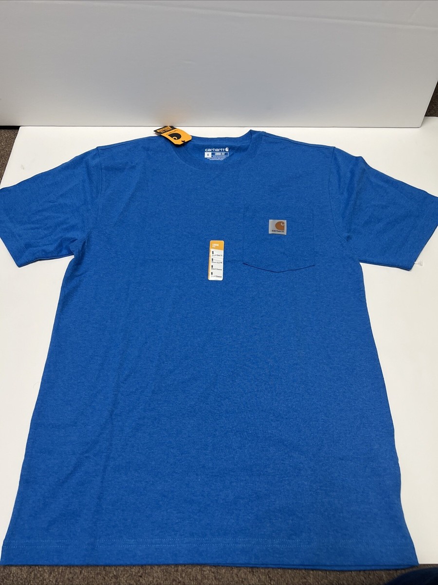 Carhartt Men's Loose Fit Heavyweight Short Sleeve Pocket T-Shirt