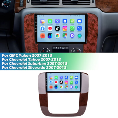For 2007-2013 Chevrolet Silverado CarPlay Android 13 Car Radio Stereo Cam IPS