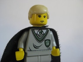 Lego DRACO MALFOY W/ Cape Minifigure Harry Potter set 4709 4711 4733 -hp040