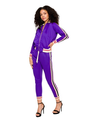 Victorious Women's Sweatshirt Sports Jogging Track Suit Set S~3XL VL208EY - Picture 31 of 32