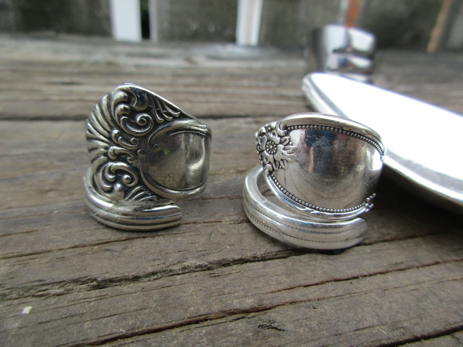 COLLECTION SILVERWARE RINGS/KEY CHAIN - image 5
