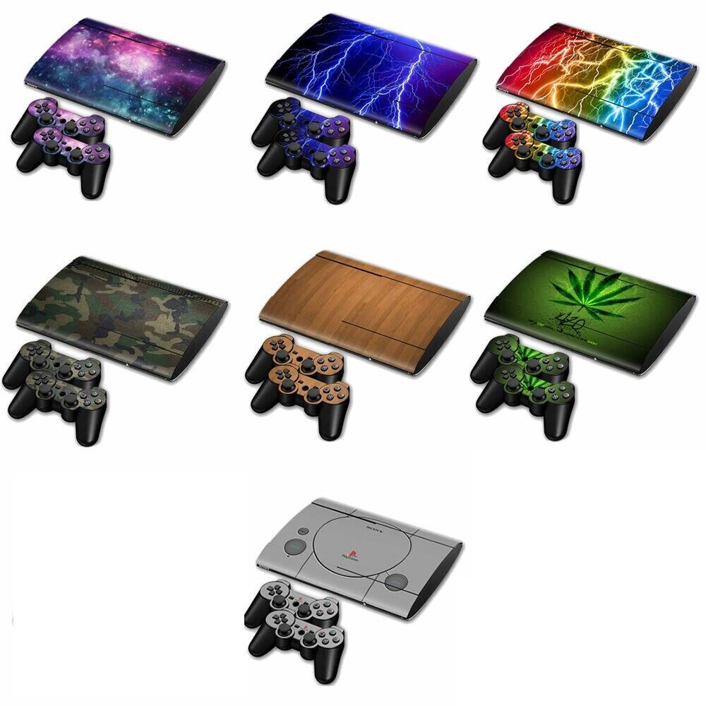 THE LAST OF US Skin Sticker Decal for PS3 Slim PlayStation 3 Console and  Controllers For PS3 Skins Sticker Vinyl