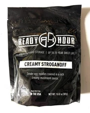 Ready Hour Emergency Food--Single Pack--Creamy Stroganoff--1,320 cals