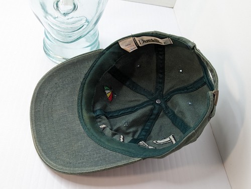Vintage Arnold Palmer PGA Green Duckster Strapback Golf Hat Cap Spellout - Picture 11 of 12