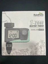 New RAINPOINT Sprinkler Water Timer Programmable Outdoor 1 zone ITV105