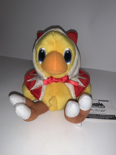 white mage chocobo plush