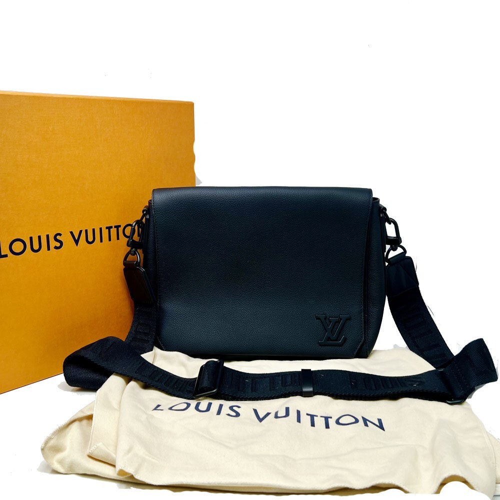 正規品★LOUIS VUITTON Takeoff メッセンジャー MM Louis Vuitton Takeoff Messenger Bag w/Dust bag and Box | eBay