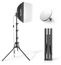 RALENO Softbox Lighting Kit 16 x 16" Photography Studio Equipment for TikTok