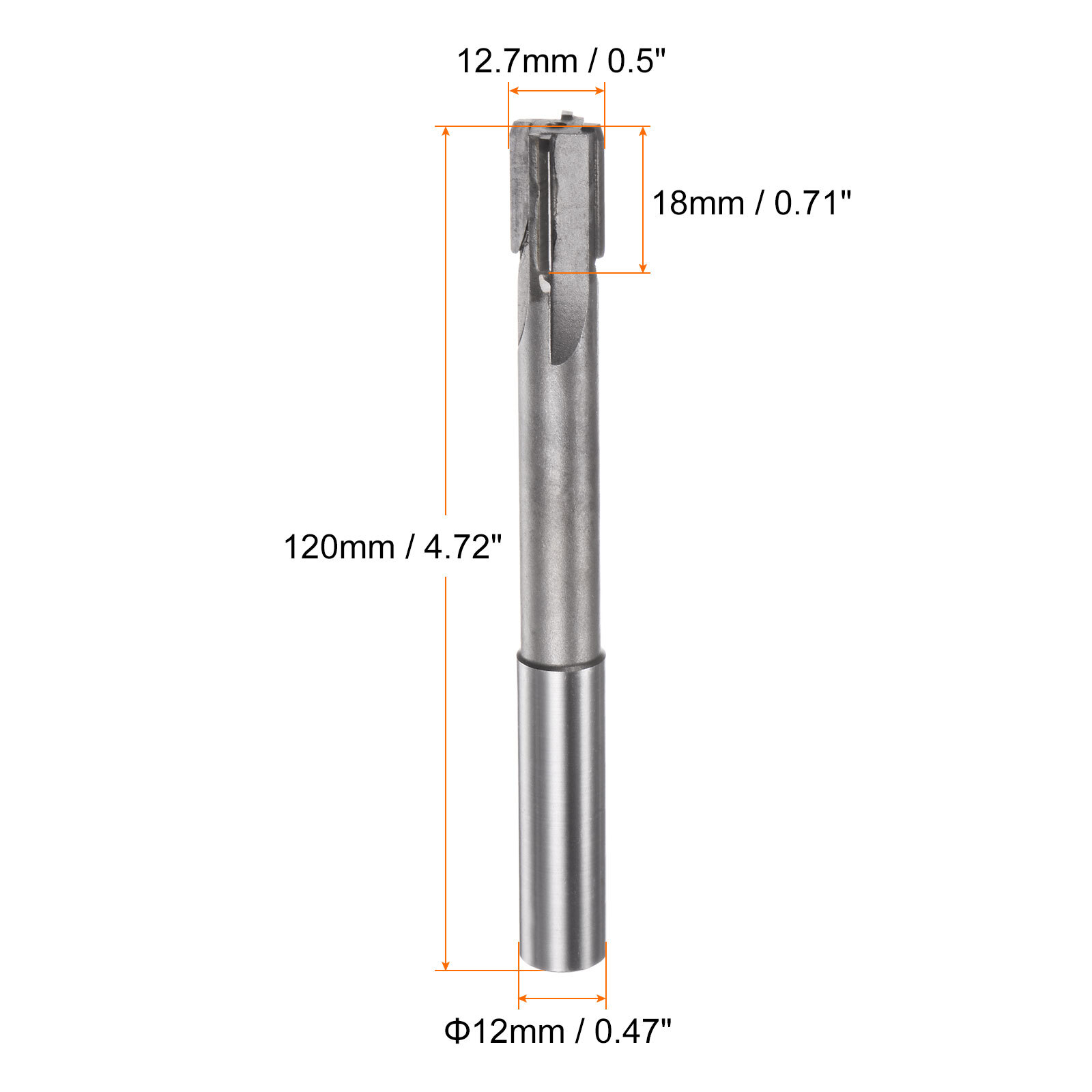 Spannen Reibahle 11.1mm H7 - Hartmetall Spitze Für Drehmaschine & Fräser