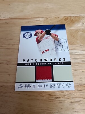 2003 Fleer Patchworks Game Used Patch /300 Austin Kearns #PW-AK2 Reds $$$