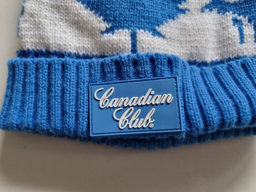 Canadian Club ale winter woollen hat beanie beer can draught - Bild 2 von 3