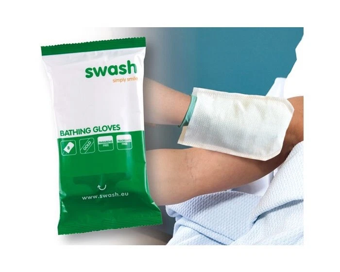 MARKENLOS 320 uds ARION Swash Gold Gloves Guantes de lavado corporal Guantes húmedos