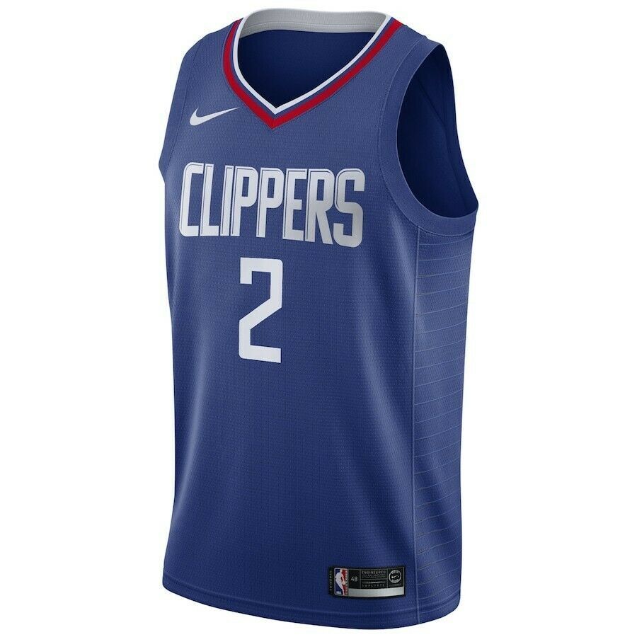 864481-406] Mens Nike NBA Los Angeles Clippers #2 Kawli Leonard