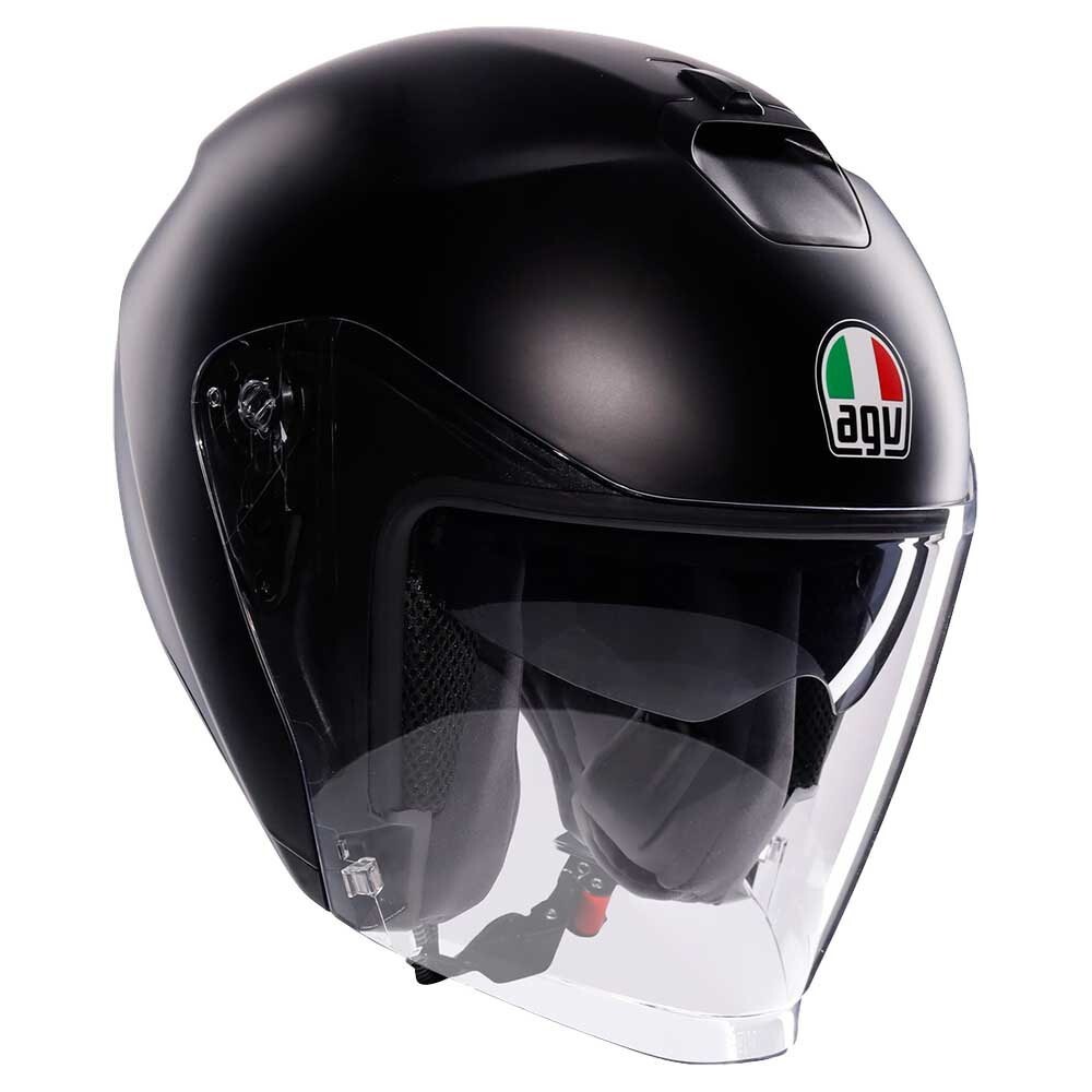 CASCO HELMET MOTO JET AGV IRIDES MATT BLACK NERO OPACO TG XXL